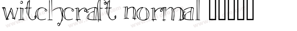 Witchcraft Normal字体转换